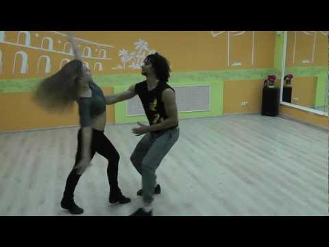 Zouk Class 23.08.12 at Brazuka Dance School - Wakko & Masha