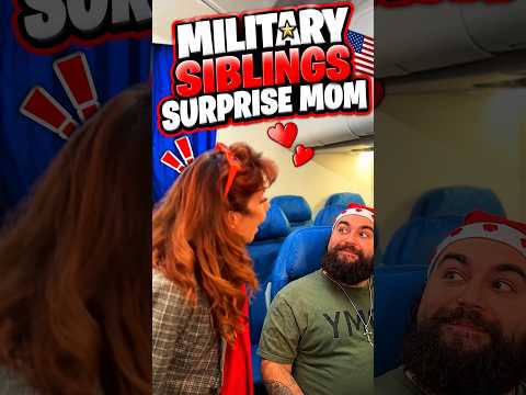 This military  surprise mom in time for Christmas!😍😍🥹