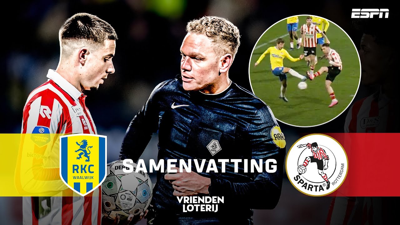 RKC Waalwijk vs Sparta Rotterdam highlights