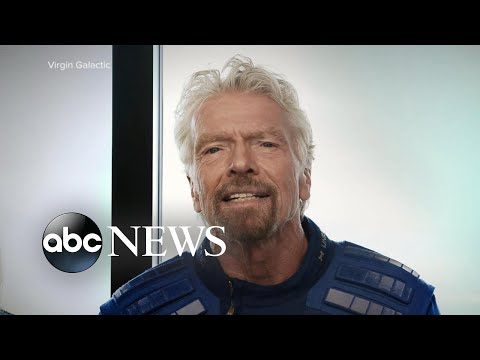 Billionaires face off in space race