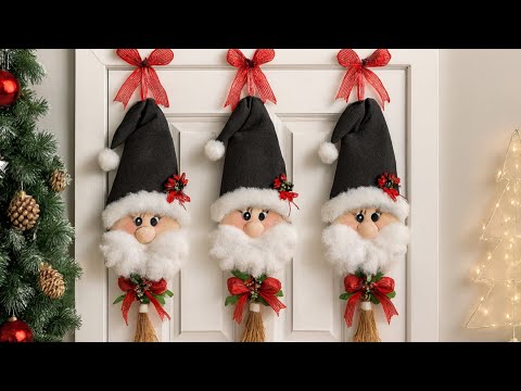 You won’t believe how easy this Christmas decoration is | a Christmas Santa everyone loves!🌲🎅