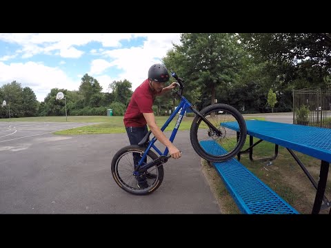 How To Rear Wheel Hop a Trials Bike