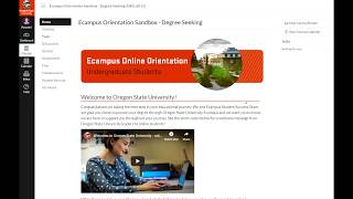 OSU Ecampus Orientation Overview & Navigation