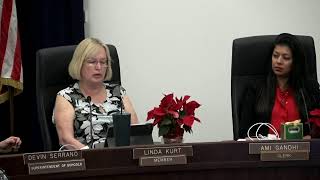 PVPUSD BOE Regular Meeting & Annual Reorganization Meeting 12-10-25 4:00 p.m. and 5:30 p.m.