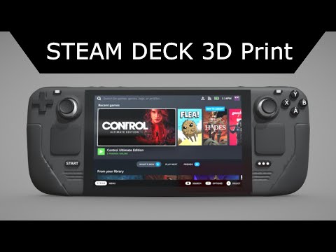 😤 Steam Deck Console (non official)・Free 3D File for ・Cults