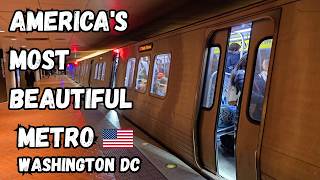 The Most Beautiful Metro in America | Washington DC 4K