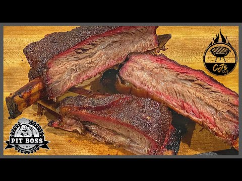 PIT BOSS VERTICAL SMOKER BEEF RIBS! | Pit Boss Grills...
