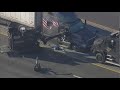 SWAT Team Pulls Driver Out Of Big Rig After Chase Hours Long Standoff Houston