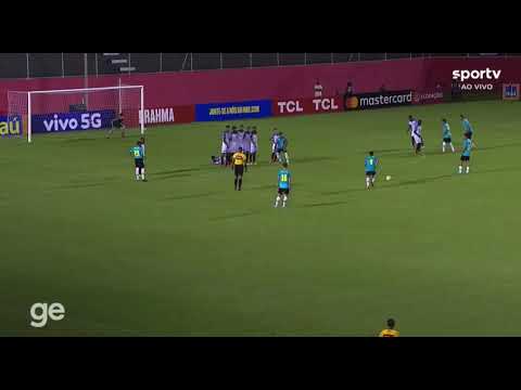 Golaço do Marcos Leonardo pela Seleção Brasileira sub 20