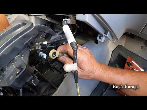 How to Replace the Gear Shift Cable Bushing on a 2007 Toyota Corolla