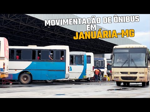 Januária/MG a TERRA DOS ÔNIBUS BUSSCAR RURAIS.