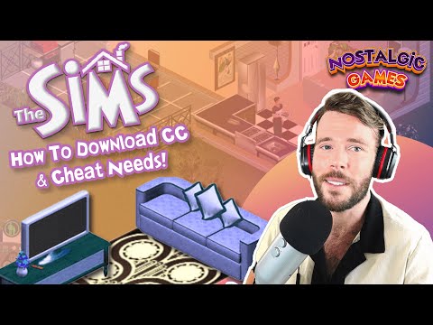 How To Cheat Needs and Download Custom Content in The Sims 1 (Tutorial)