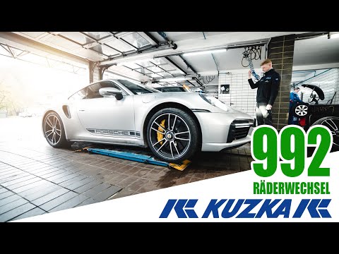 🔵❄️ Räderwechsel beim Porsche 911 Turbo S - KUZKA