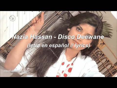 Nazia Hassan - Disco Deewane (letra en español // lyrics)