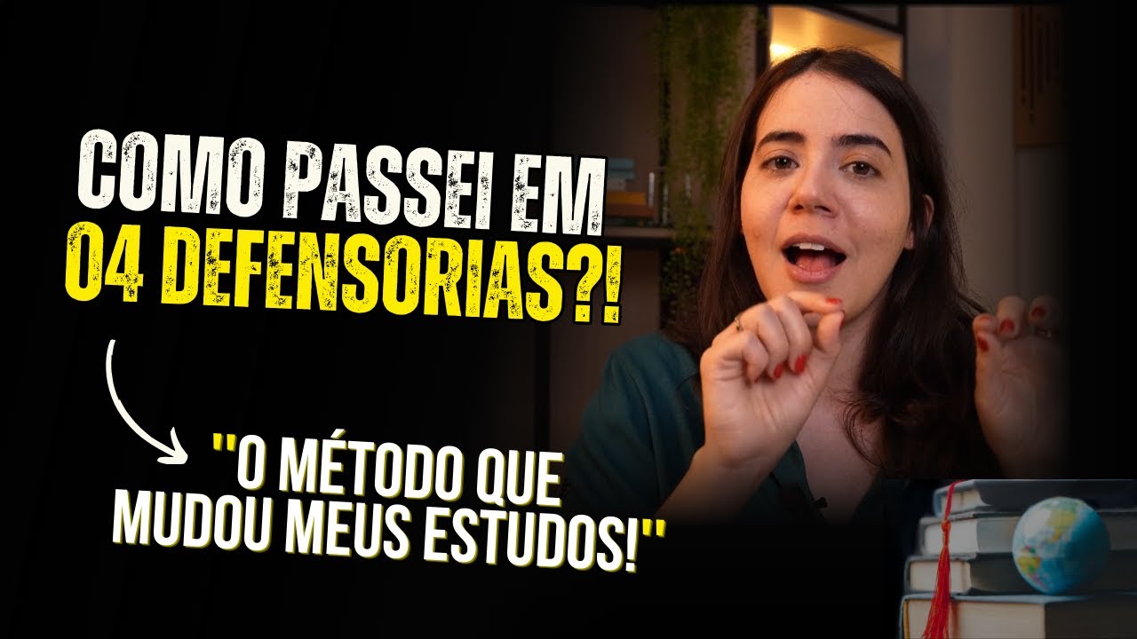 Como iniciar os estudos para Defensoria Pública! 📚