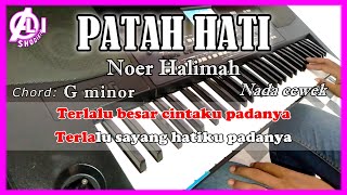 Download lagu PATAH HATI Noer Halimah Karaoke Dangdut Korg Pa300... mp3