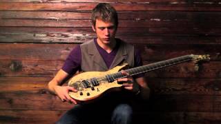 John Dell'lsola Custom 8-String Guitar for Josh Martin of Little Tybee