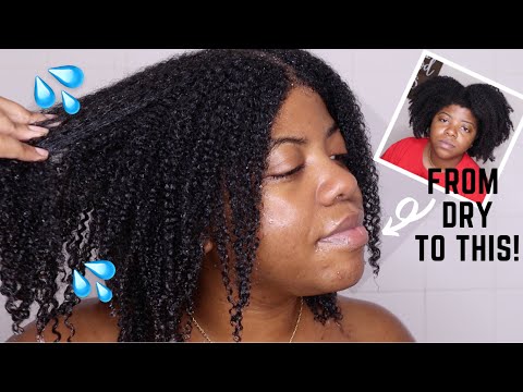 YOU HAVE TO TRY THIS! | Maximum Hydration Method on TYPE 4