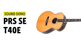Video thumbnail for PRS SE T40E - Sound Demo (no talking) by Guitar Bonedo
