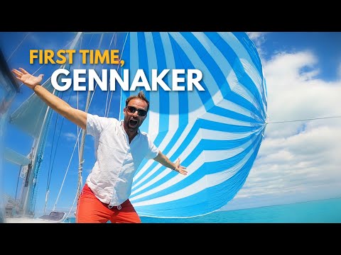 How to Fly an Asymmetrical Spinnaker for the First Time (Gennaker) (Ep.165)