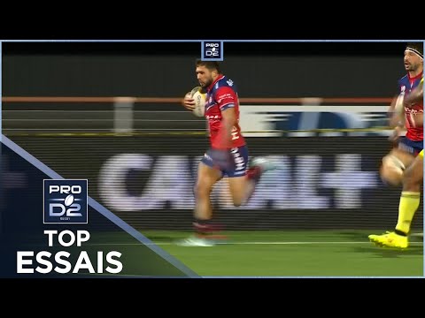 TOP Essais de la J15 – PRO D2 – Saison 2024-2025
