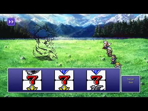 Dumb loser's reaction when Strago fails to learn level 5 death from Joker's Death