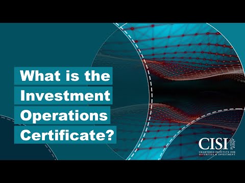 download lagu mp3 mp4 Investment Operations Certificate Ioc, download lagu Investment Operations Certificate Ioc gratis, unduh video klip Investment Operations Certificate Ioc
