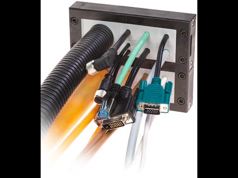 Stackable DES Splittable Cable Entry System Frames