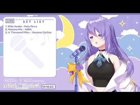 Moona Hoshinova sings A Thousand Miles