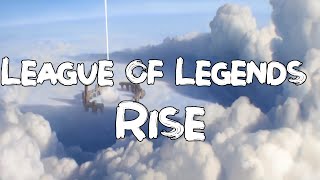 RISE (Lyrics) ft. The Glitch Mob, Mako, and The Word Alive