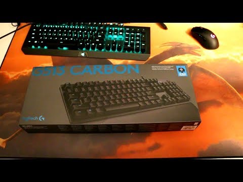 New Logitech G513 GX Blue Clicky Key Switches Unboxing (New Switch)