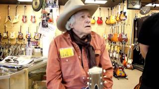 Ramblin Jack Elliott at Norman&#39;s Rare Guitars