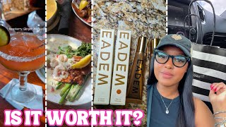 A Few Days in My Life | New Vanilla Scents, New Drinks, Errands & Trying the EADEM Lip Balm