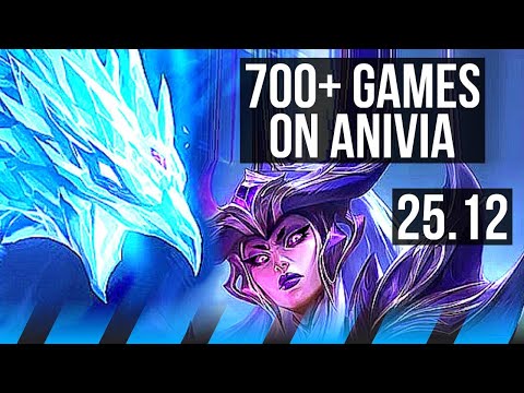 ANIVIA vs SYNDRA (MID) | 12/0/7, Legendary, 700+ games | NA Master | 25.12
