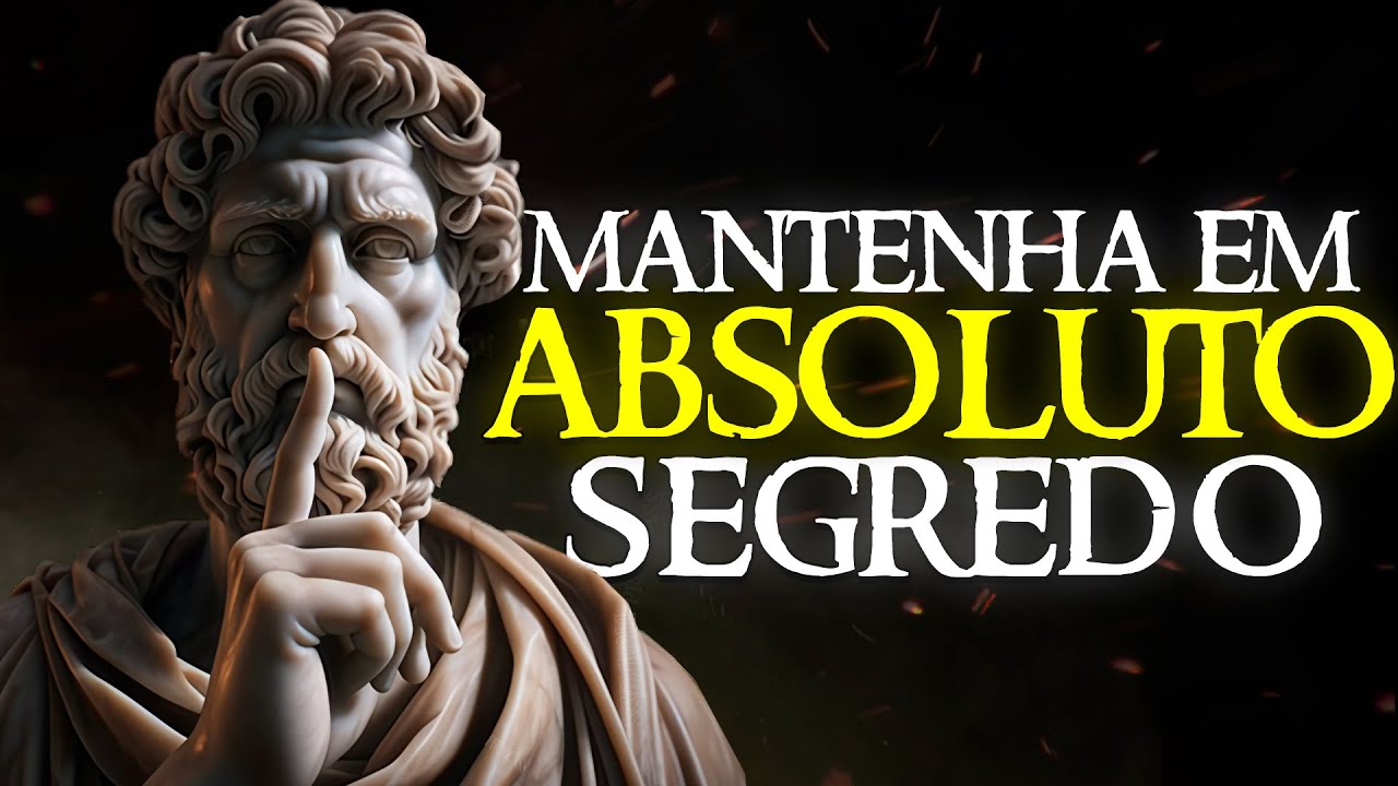 NUNCA FALE sobre essas 10 COISAS | Estoicismo 🏛️