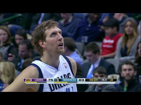 Dirk Nowitzki Full Highlights vs Lakers (2014.01.07) - 27 Pts, 7 Reb