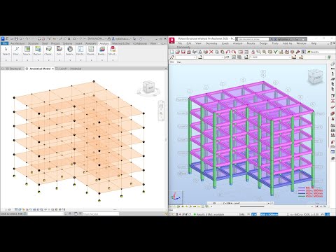 Analytical Model and Send to Robot Structural Analysis in Revit 2023