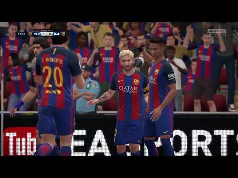 ROAD TO DIVISION 1 PART 130 - BARCELONA VS BARCELONA - FIFA 17 Online Seasons Gameplay