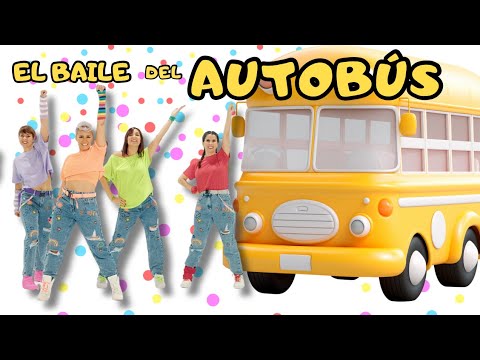 🚌 👩‍✈️EL BAILE DEL AUTOBÚS🚌 👩‍✈️MALETERO, VOLANTE, PUERTA #kidsvideos #baileviral