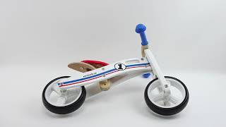 Montage ★ BIKESTAR® ★ Kinderlaufrad 7 Zoll Kombination 2 und 3 Rad ★ Natur Holz Edition