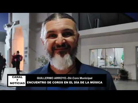 ENCUENTRO DE COROS EN GRAL.ARENALES -GUILLERMO ARROYO Dir. CORO MUNICIPAL