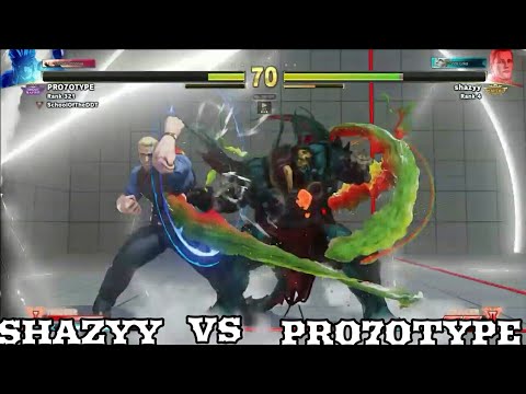 SFV AE- SHAZYY(#1 CODY) VS PRO7OTYPE(ALEX) RANKED MATCH!!