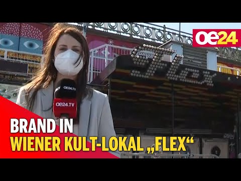 Brand in Wiener Kult-Lokal "Flex"