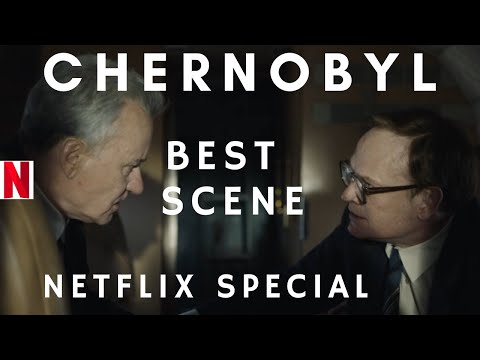 Chernobyl Best Scene - Fly over exposed Reactor?
