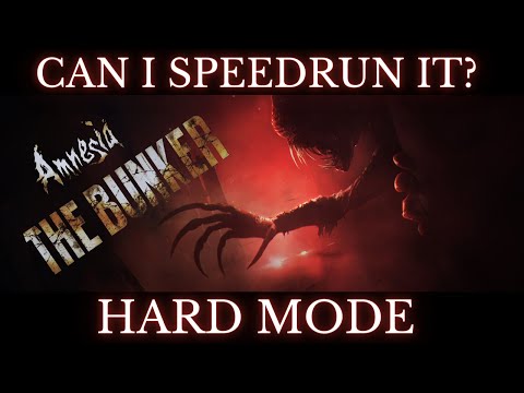 Amnesia The Bunker: Can I Speedrun Hard Mode?