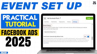 How To Set Up Event In Facebook Ads | #facebookads2025