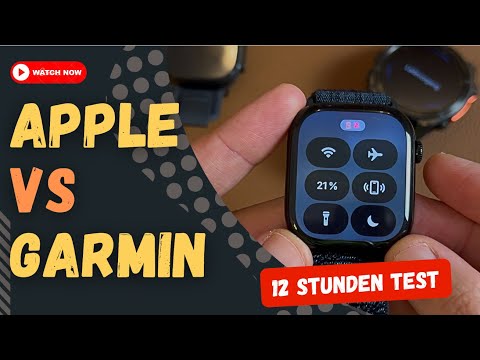 Apple VS Garmin:12h battery test – Ultra 2, Series 10 vs. Fenix ​​8 & Enduro 3 in the endurance test