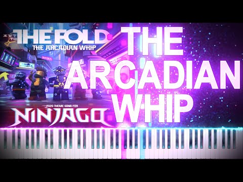LEGO NINJAGO - The Arcadian Whip by The Fold | Synthesia Piano Tutorial