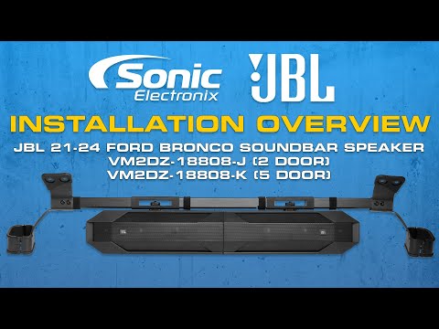 JBL VM2DZ-18808-K (Open Box, Good)-video