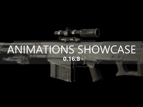 EFT 16.8 Weapon Animations Showcase